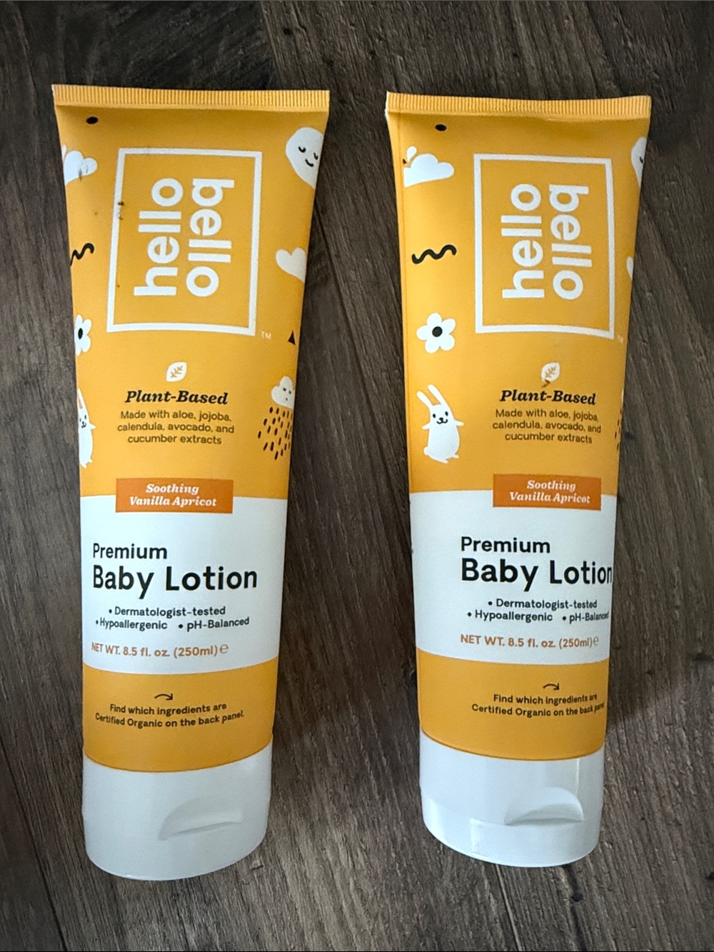 hello bello Premium Baby Lotion - Soothing Vanilla Apricot (Yellow)